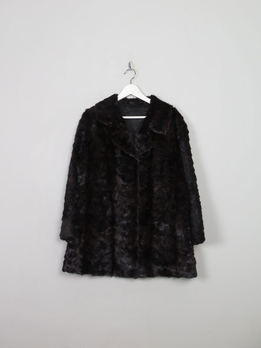 Women's VIntage Brown Fur Jacket 14 - The Harlequin