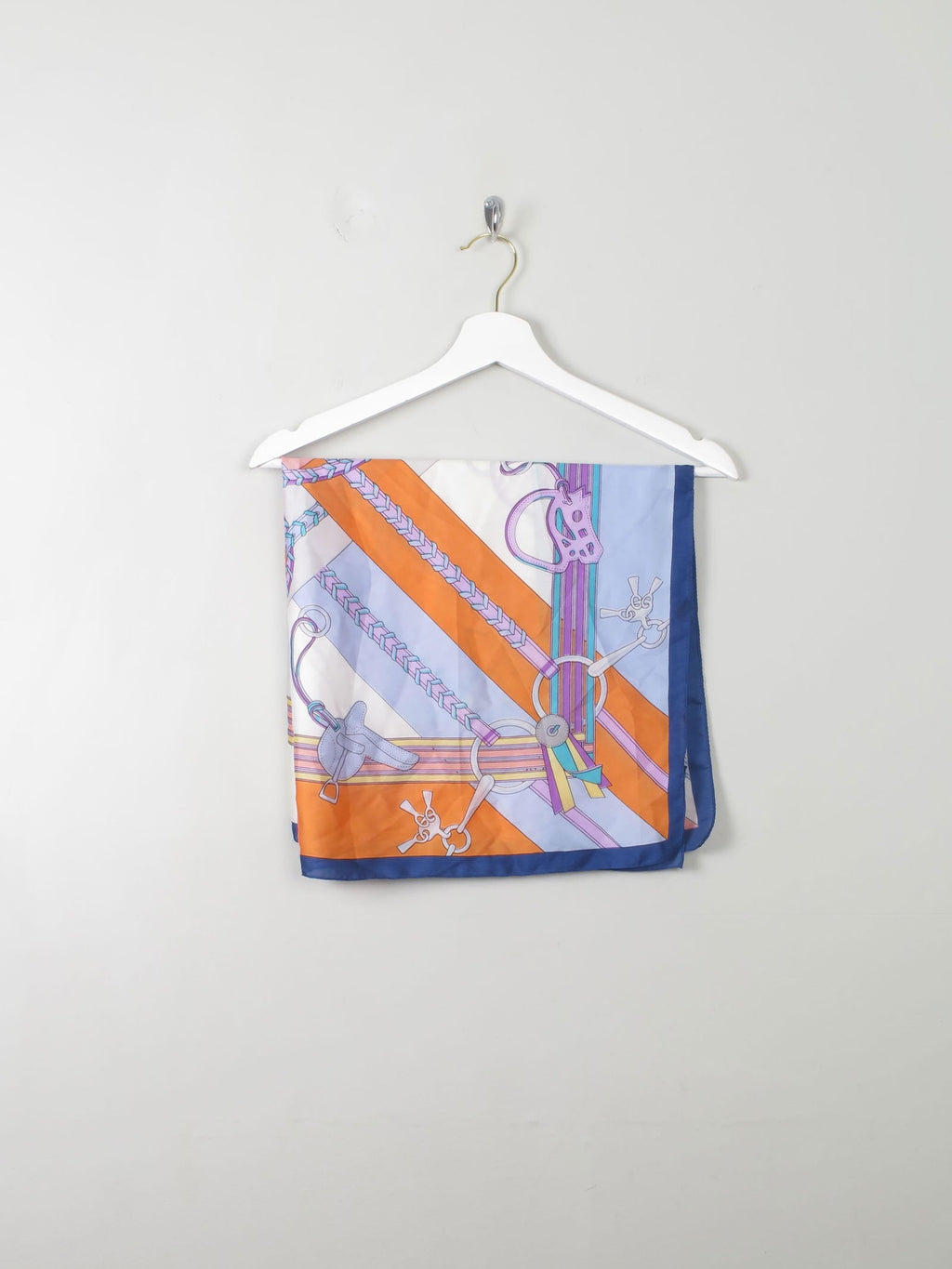 Women's Vibrant Silk Printed Scarf - The Harlequin