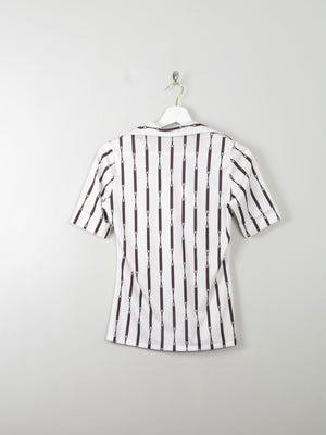 Women's Vintage 70s Top XS/S - The Harlequin