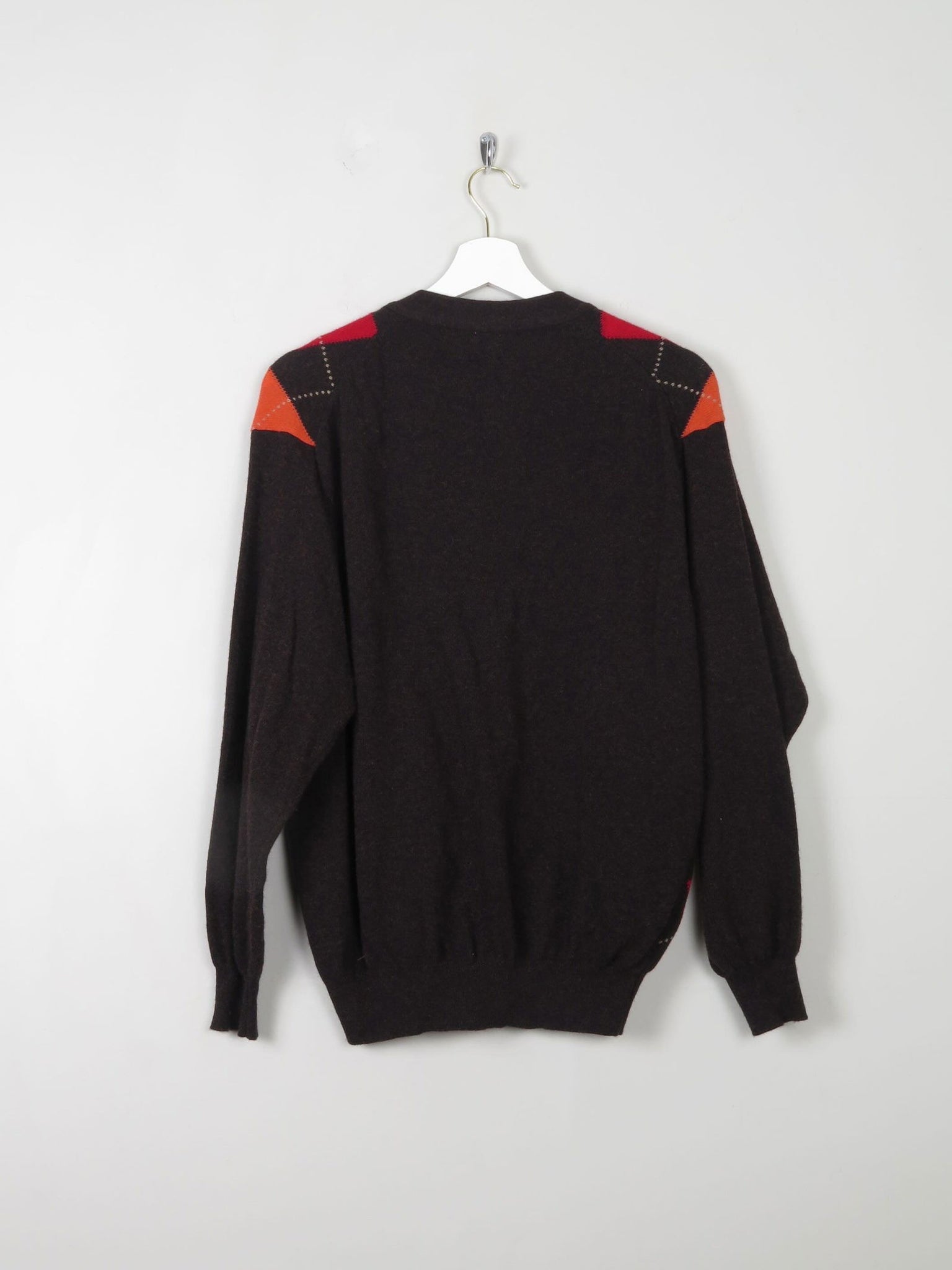 Women's Vintage Benetton Diamond Cardigan XS/S - The Harlequin