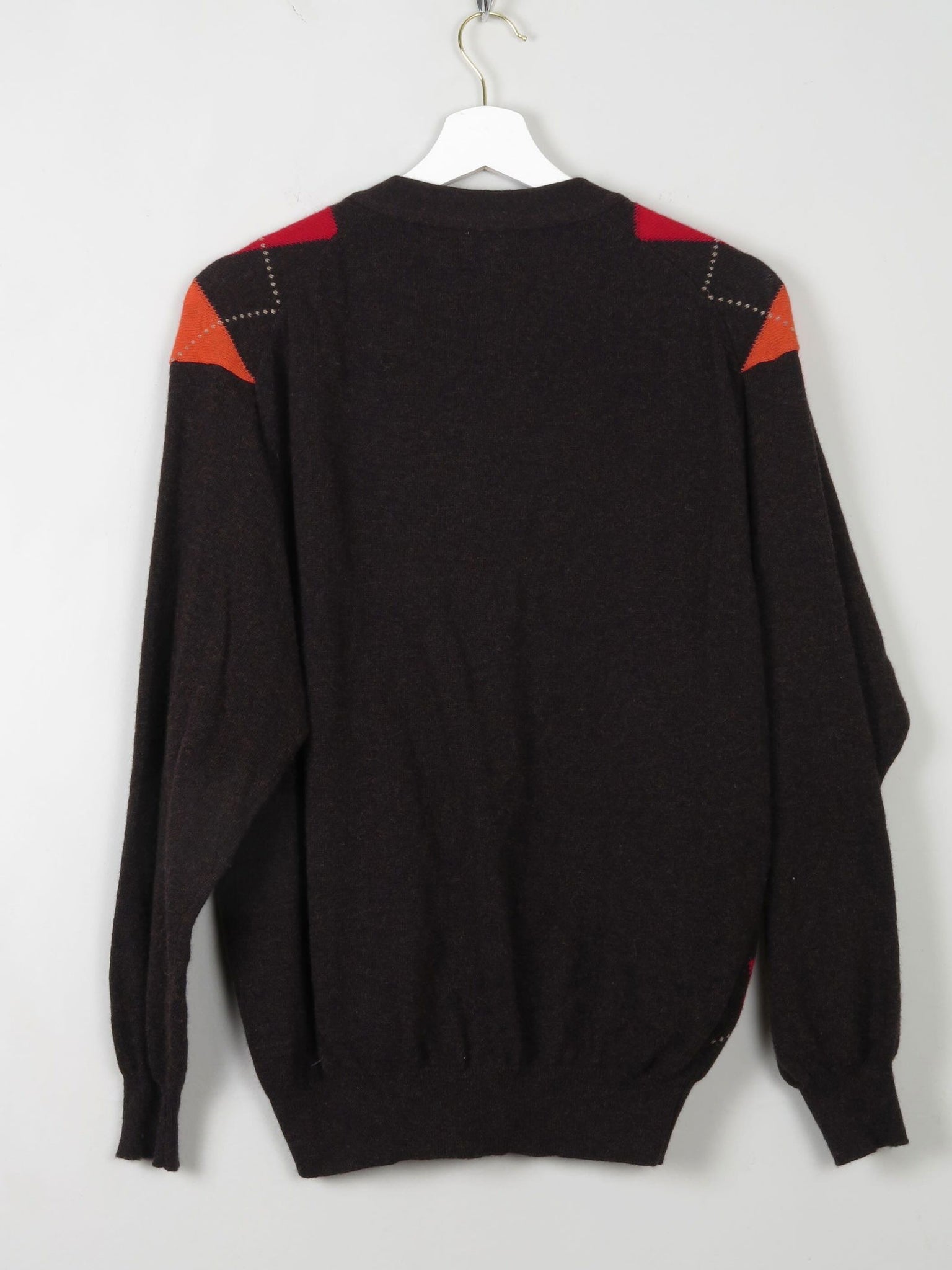 Women's Vintage Benetton Diamond Cardigan XS/S - The Harlequin
