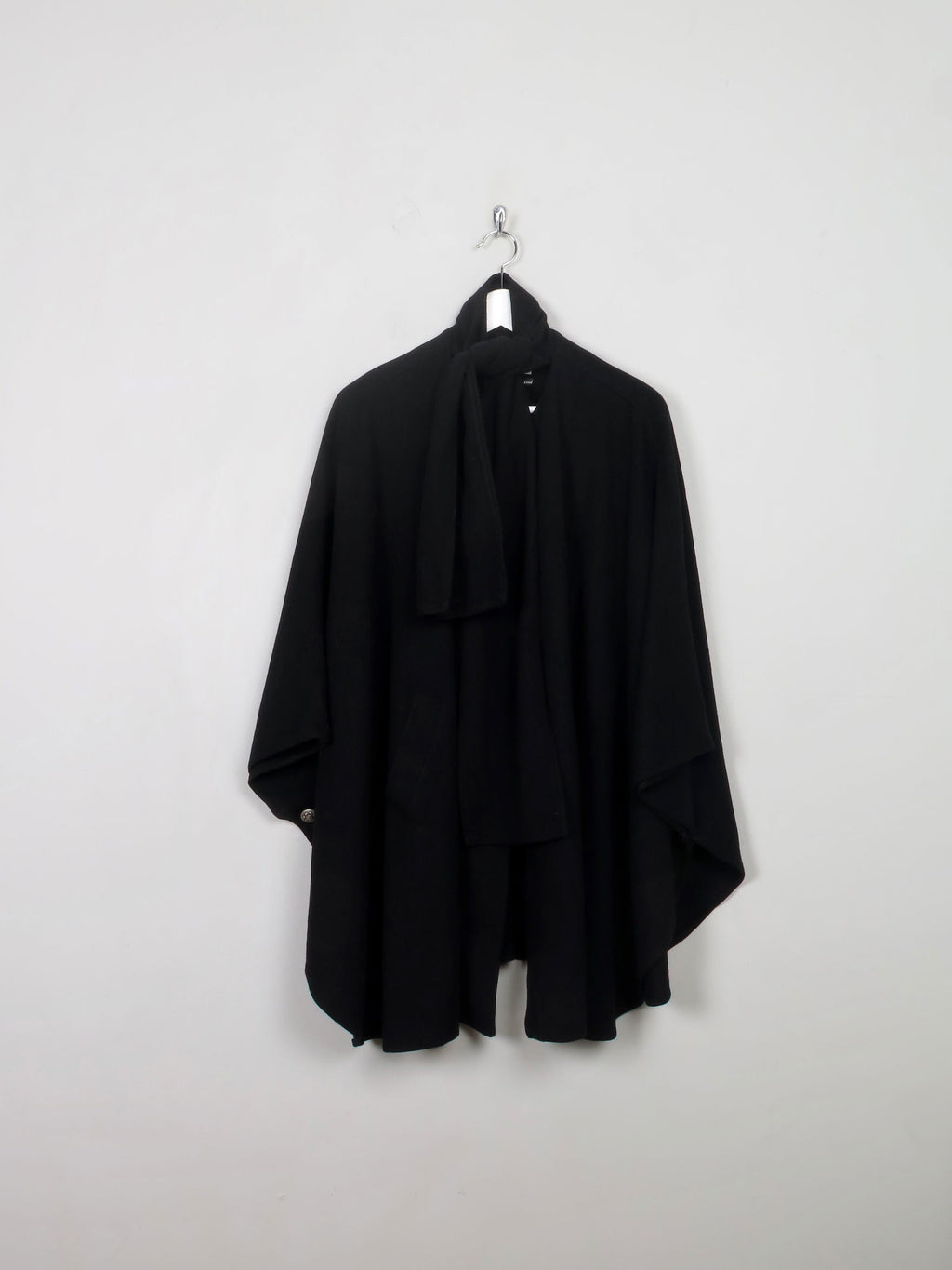 Women’s  Vintage Black Avoca Cape One Size - The Harlequin