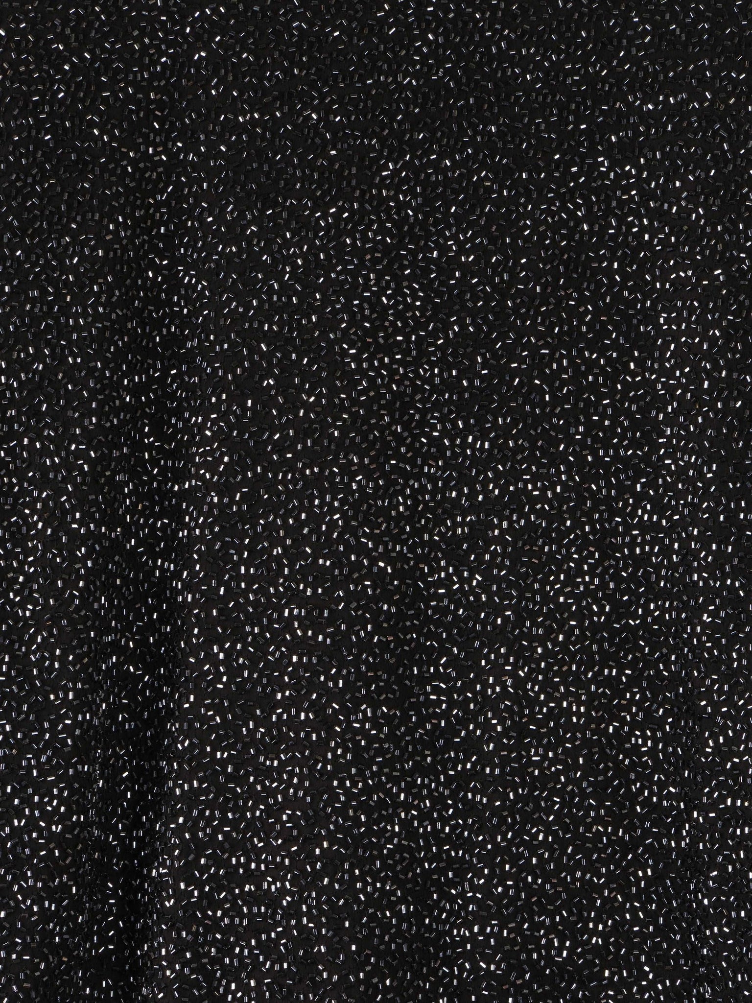 Women’s Vintage Black Beaded Cropped Jacket 10/12 - The Harlequin