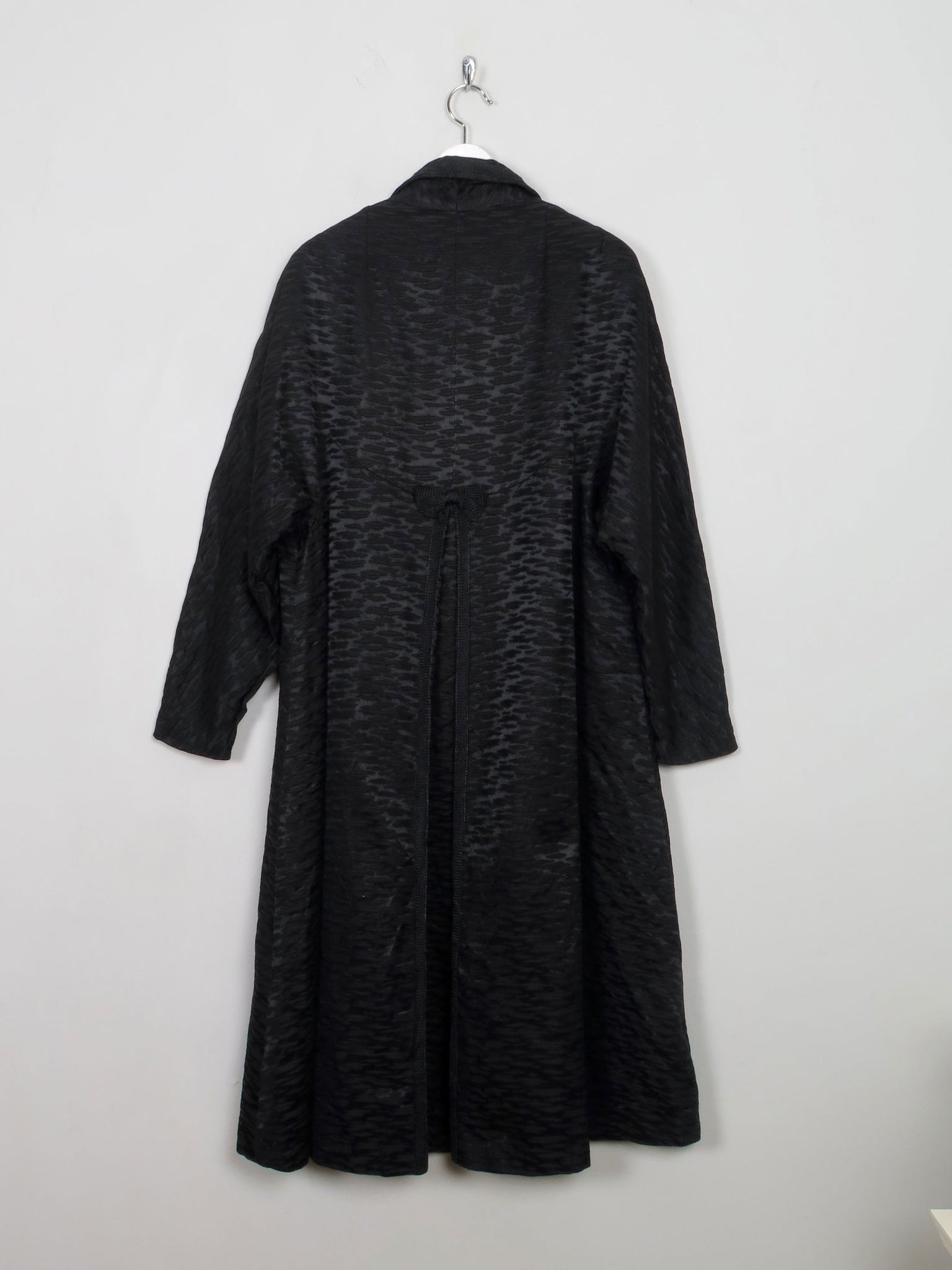Women's Vintage Black Swing Opera Coat S/M - The Harlequin