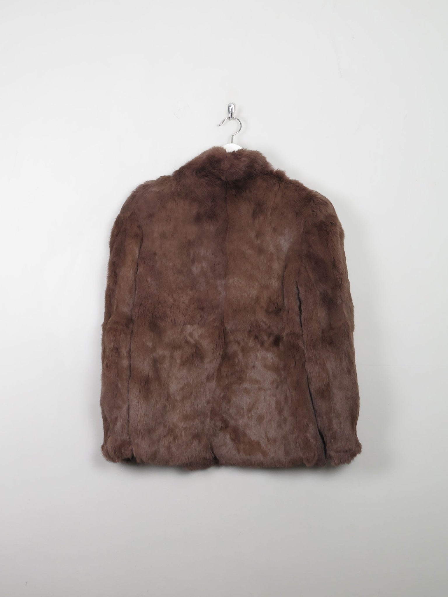 Women's Vintage Brown Fur Jacket S/M - The Harlequin