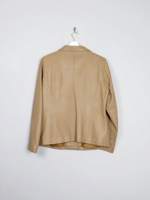 Women's Vintage Caramel 1990s Leather Jacket M/L - The Harlequin