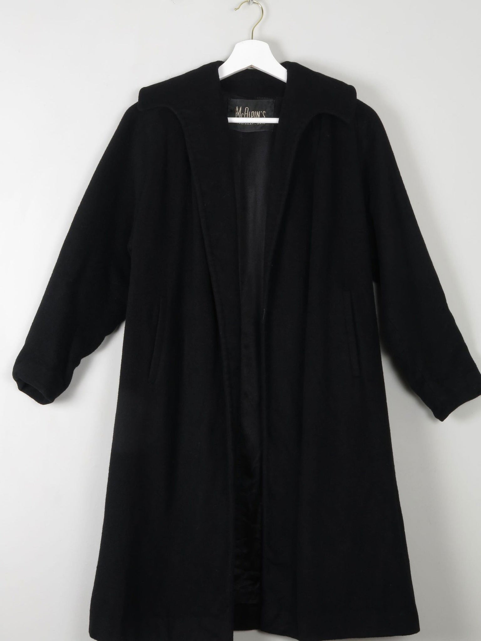 Women's Vintage Cashmere Coat XS/S Petit 1950s - The Harlequin