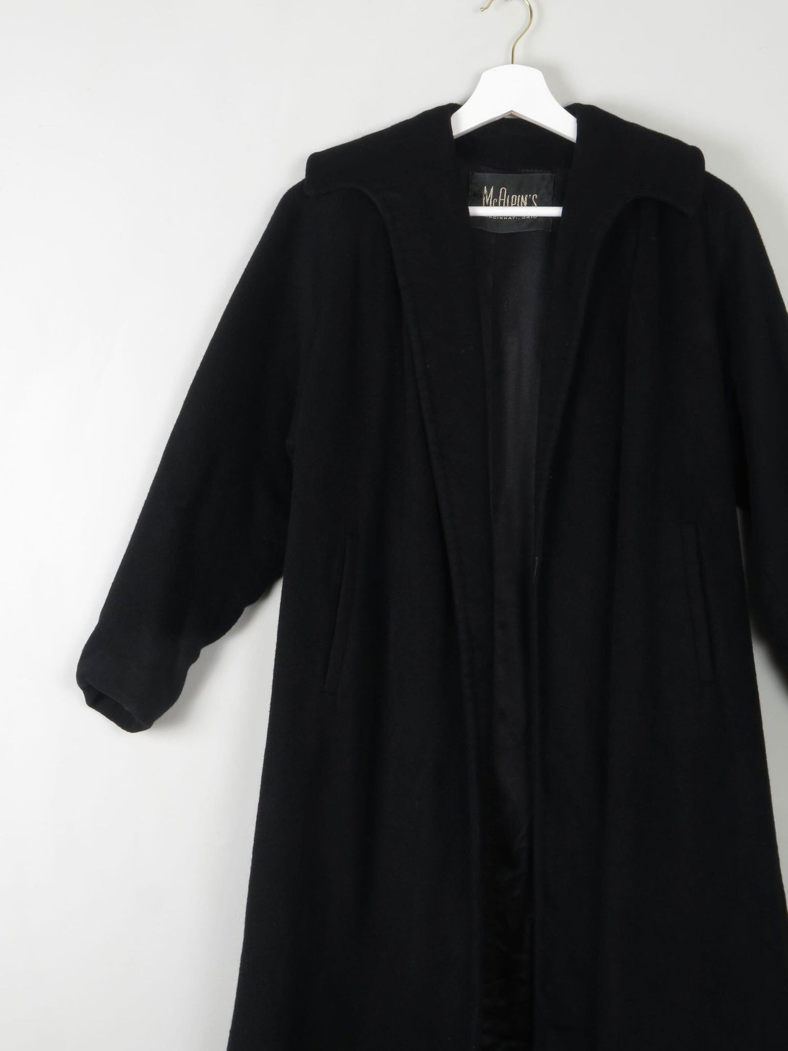 Women's Vintage Cashmere Coat XS/S Petit 1950s - The Harlequin