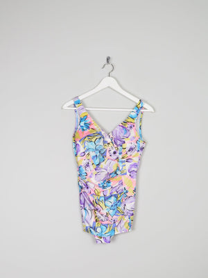 Women’s Vintage Colourful Swimsuit 12 Approx - The Harlequin