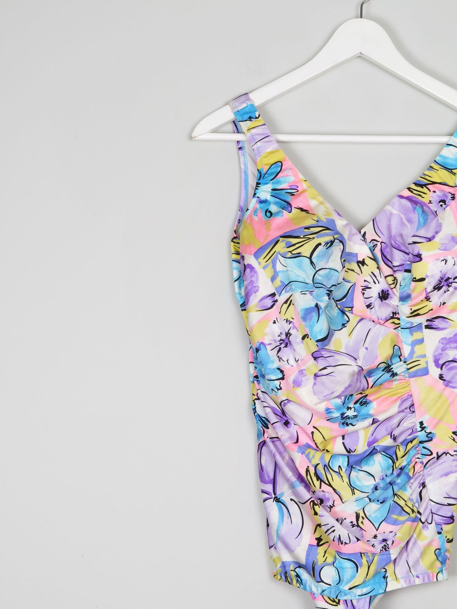 Women’s Vintage Colourful Swimsuit 12 Approx - The Harlequin