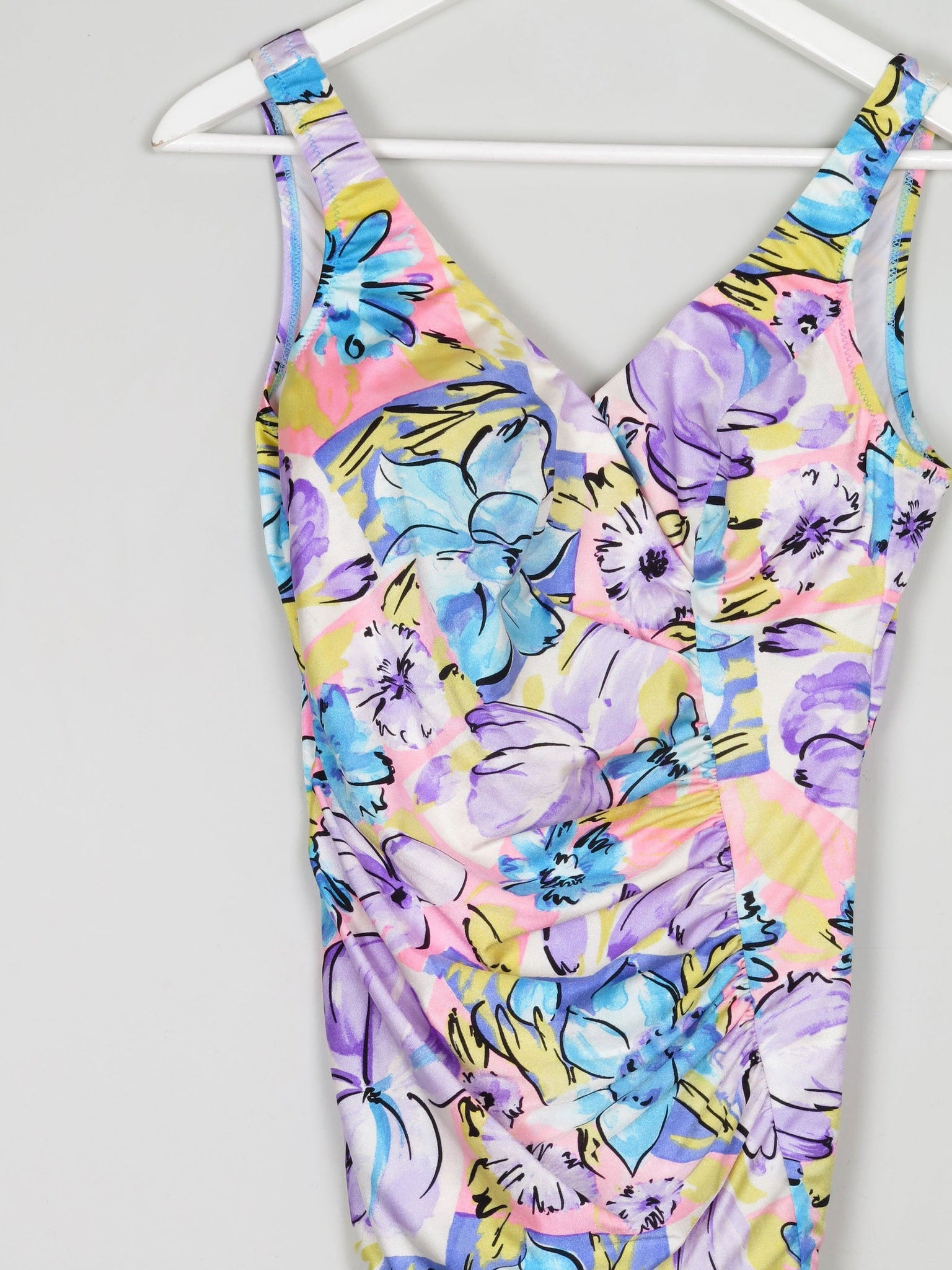 Women’s Vintage Colourful Swimsuit 12 Approx - The Harlequin