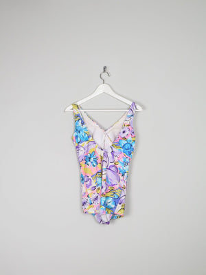 Women’s Vintage Colourful Swimsuit 12 Approx - The Harlequin