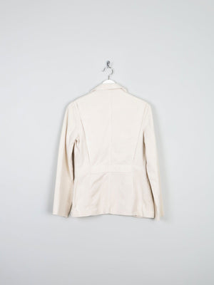 Women’s Vintage Cream Corduroy 1970s Tailored Jacket 8 - The Harlequin