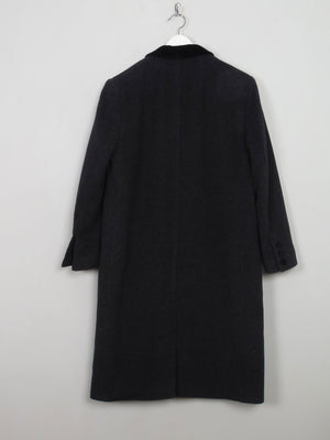 Women's Vintage Dark Grey Coat M/L - The Harlequin