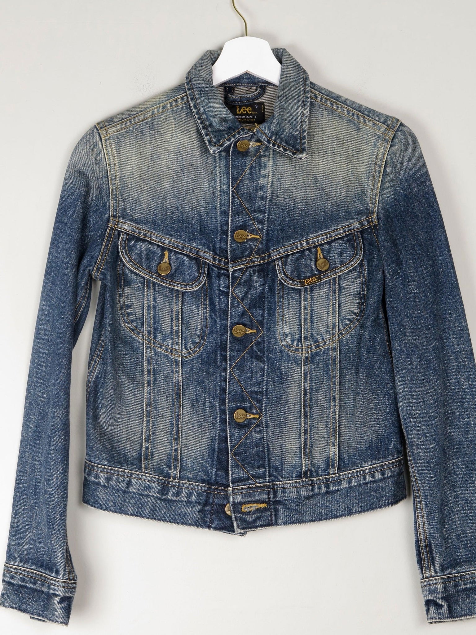 Women’s Vintage Denim Jacket Lee XS/S - The Harlequin