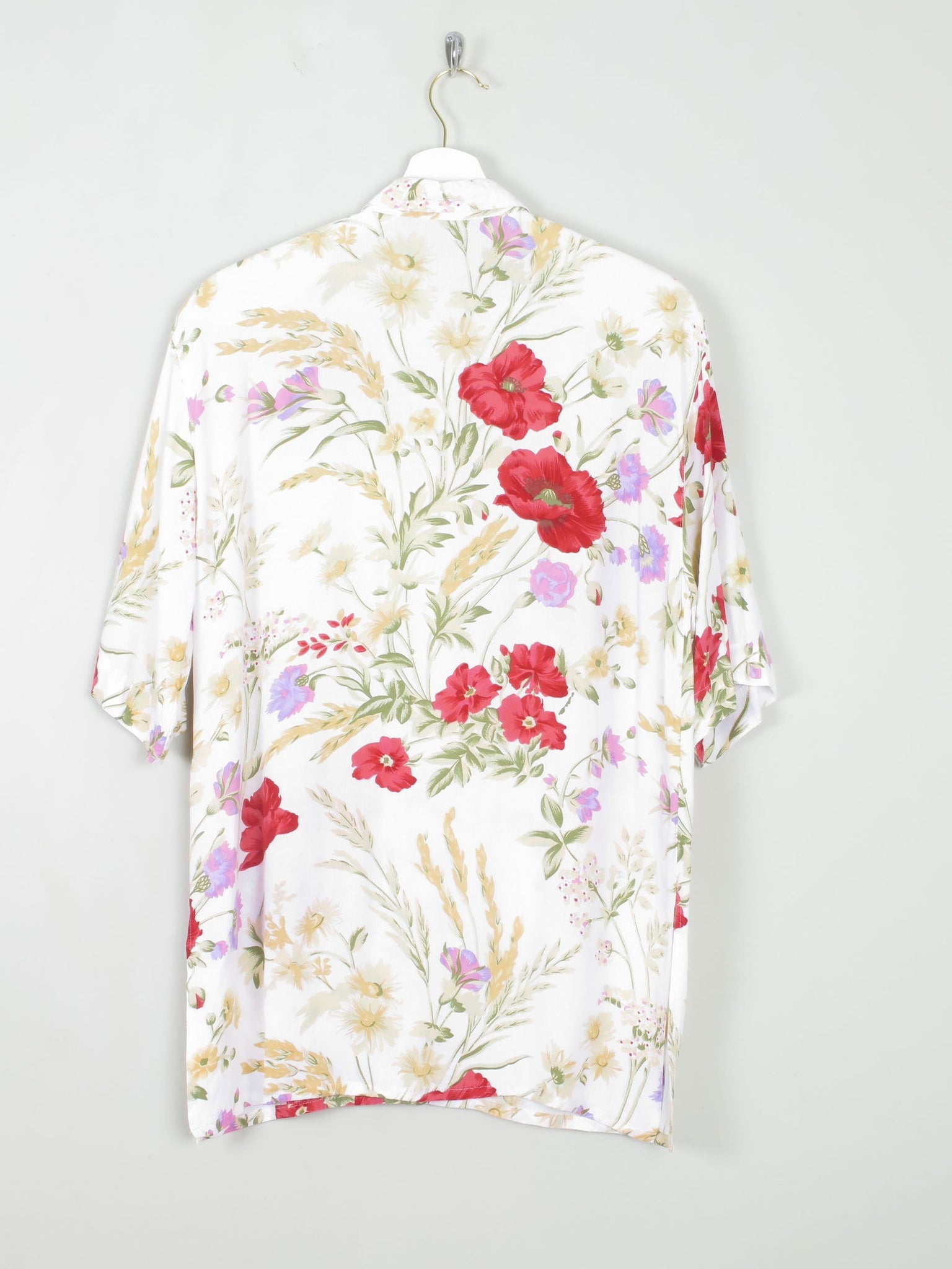 Women's Vintage Floral Blouse S/M/L - The Harlequin