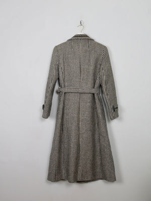 Women's Vintage Green Tweed 70's Coat S/M - The Harlequin
