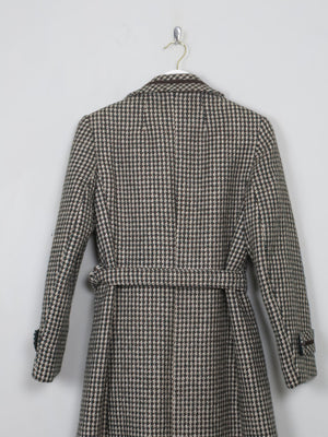 Women's Vintage Green Tweed 70's Coat S/M - The Harlequin