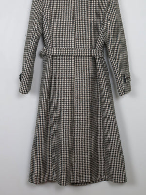 Women's Vintage Green Tweed 70's Coat S/M - The Harlequin
