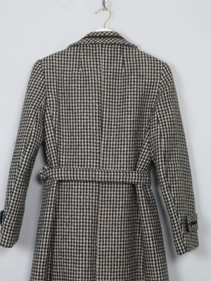 Women's Vintage Green Tweed 70's Coat S/M - The Harlequin
