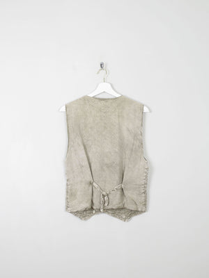 Women's Vintage Green Waistcoat S/M - The Harlequin