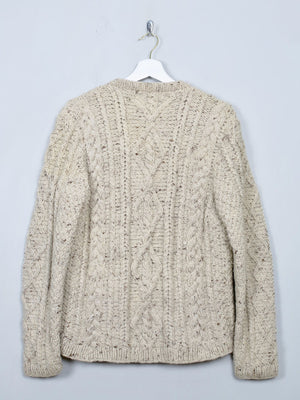 Women's Vintage Hand-Knit Cardigan M - The Harlequin