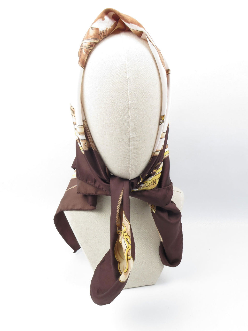 Women's Vintage Horse Bit Print Scarf - The Harlequin