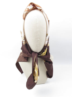 Women's Vintage Horse Bit Print Scarf - The Harlequin