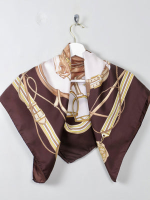 Women's Vintage Horse Bit Print Scarf - The Harlequin