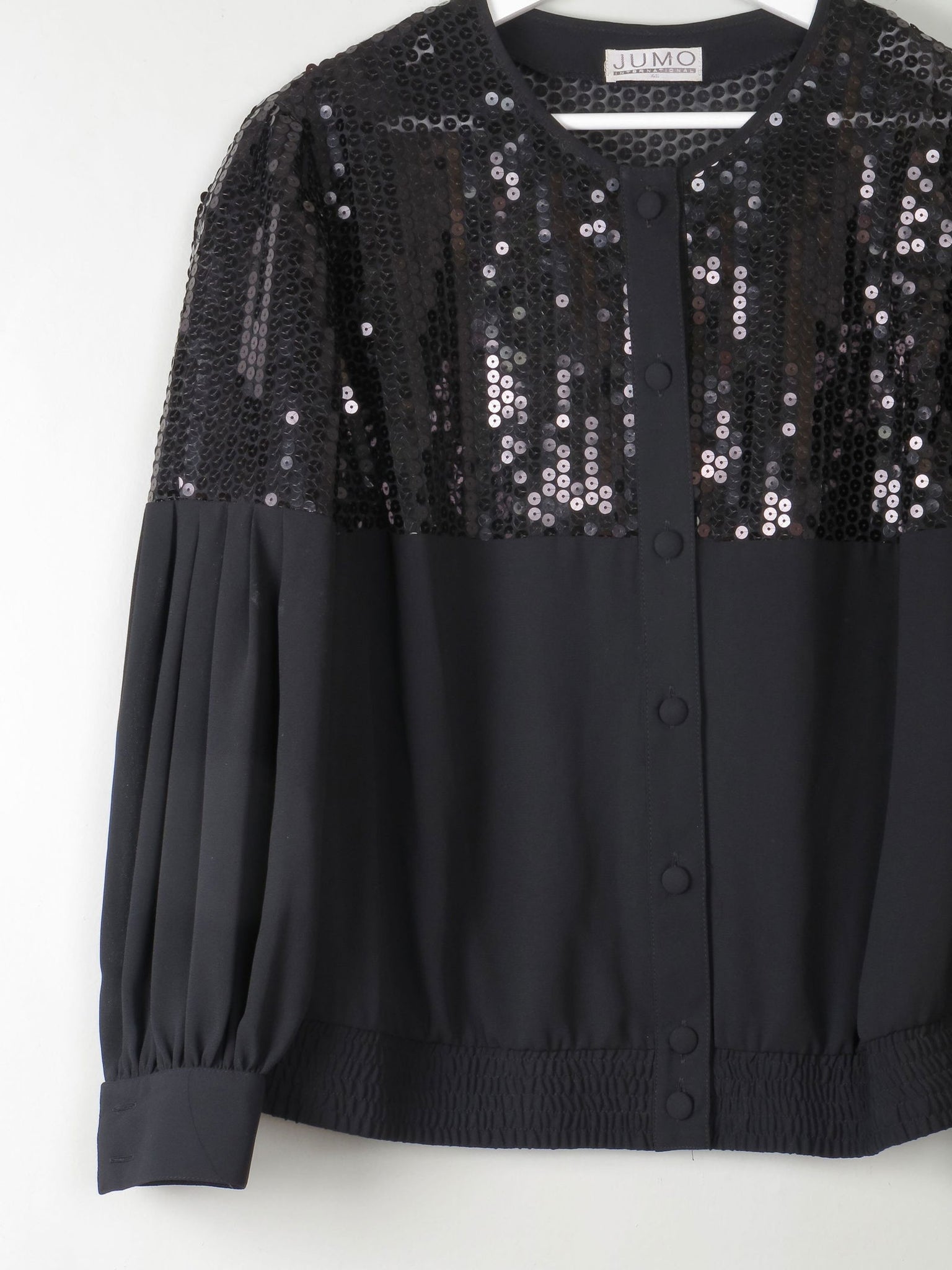 Women's Vintage Jacket With Sequin Detail M/L - The Harlequin