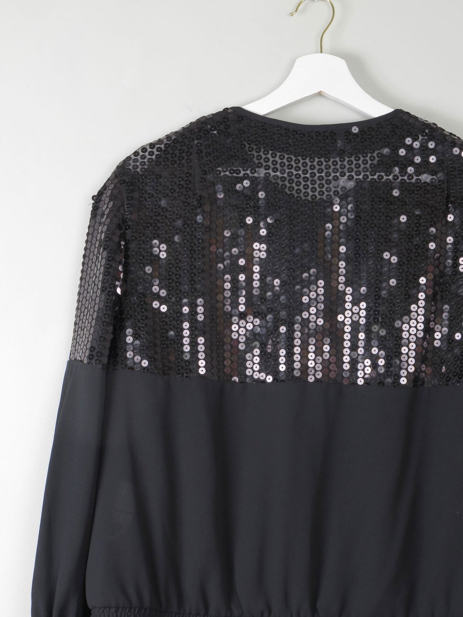Women's Vintage Jacket With Sequin Detail M/L - The Harlequin
