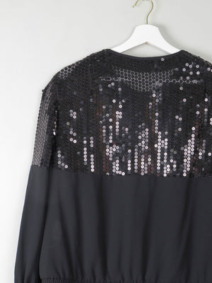 Women's Vintage Jacket With Sequin Detail M/L - The Harlequin