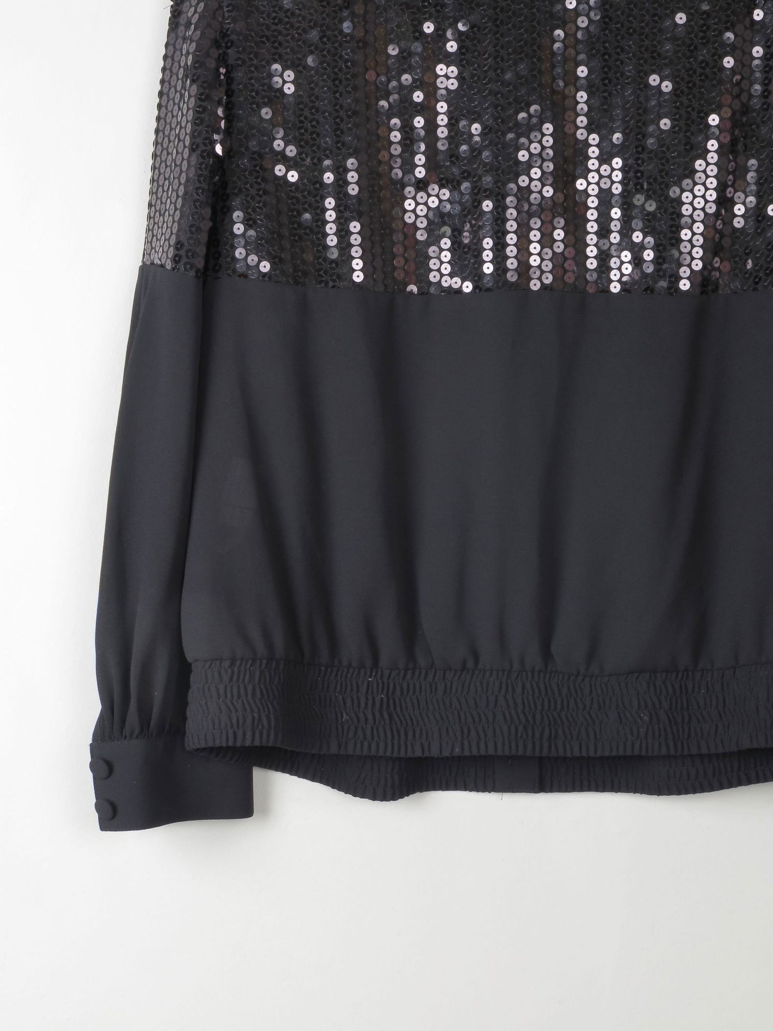 Women's Vintage Jacket With Sequin Detail M/L - The Harlequin