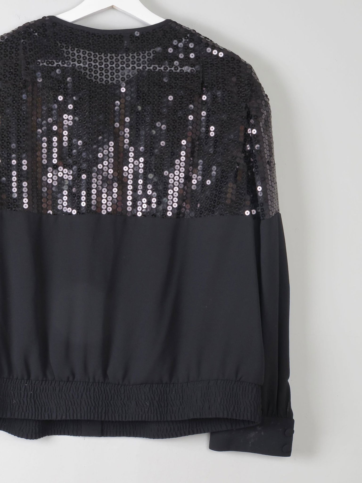 Women's Vintage Jacket With Sequin Detail M/L - The Harlequin