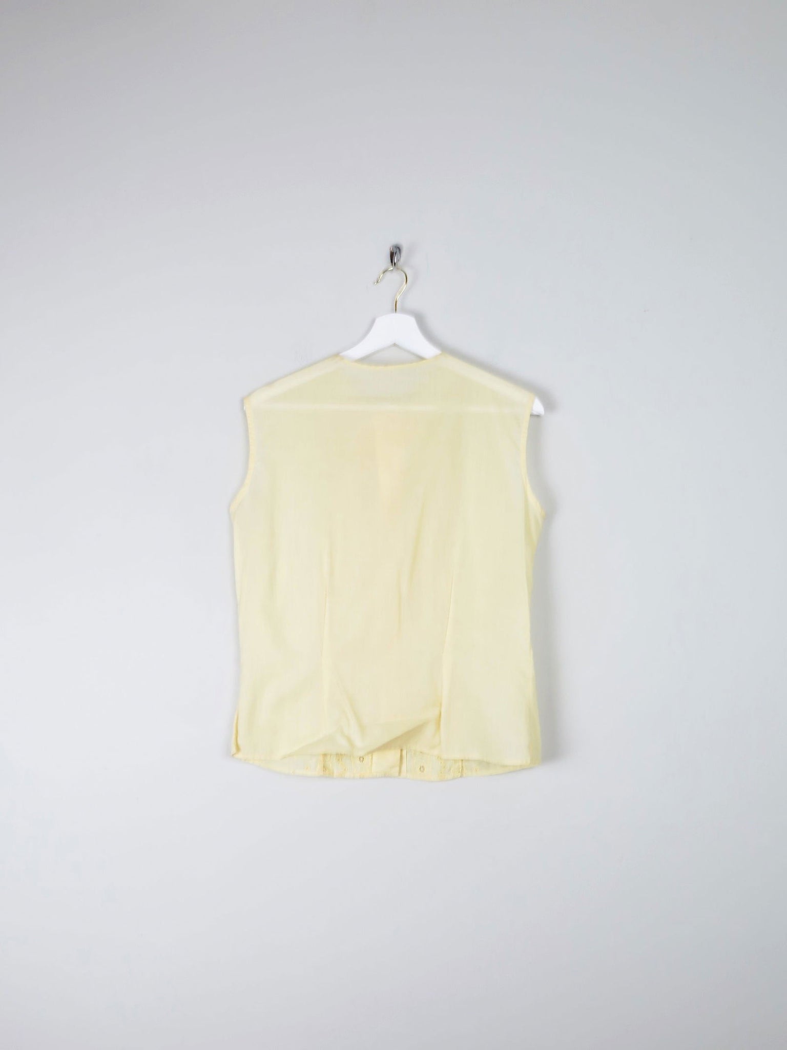 Women's Vintage Lemon Blouse S - The Harlequin