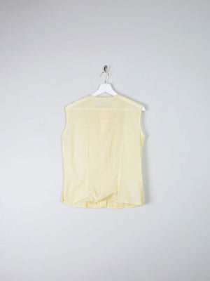 Women's Vintage Lemon Blouse S - The Harlequin