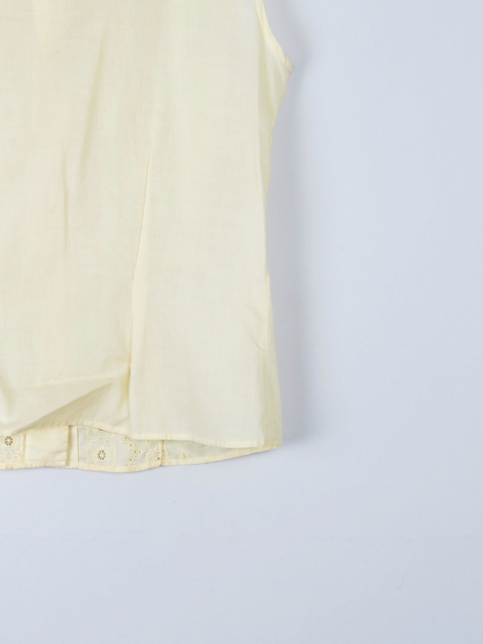 Women's Vintage Lemon Blouse S - The Harlequin