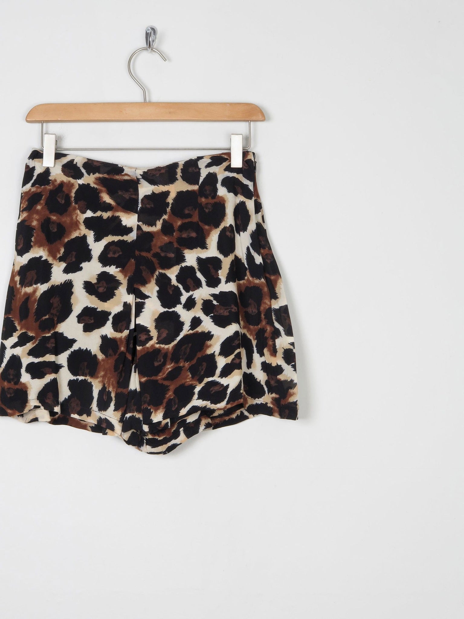 Women’s Vintage Leopard Print High Waist Shorts 27" XS - The Harlequin