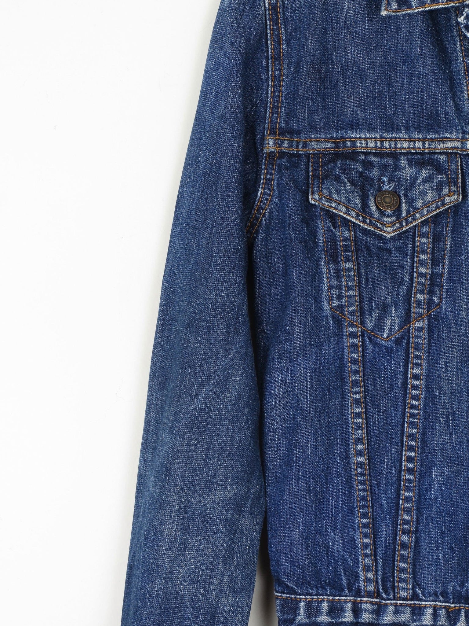 Women's Vintage Levis Blue Denim Jacket XS - The Harlequin