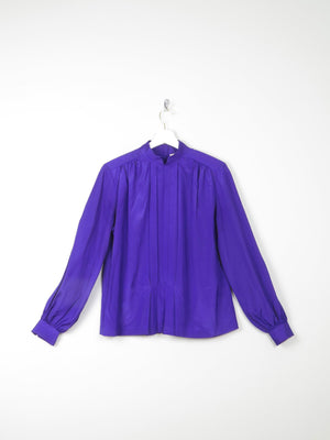 Women’s Vintage Liz Claiborne Purple Blouse M - The Harlequin