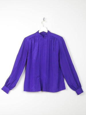 Women’s Vintage Liz Claiborne Purple Blouse M - The Harlequin