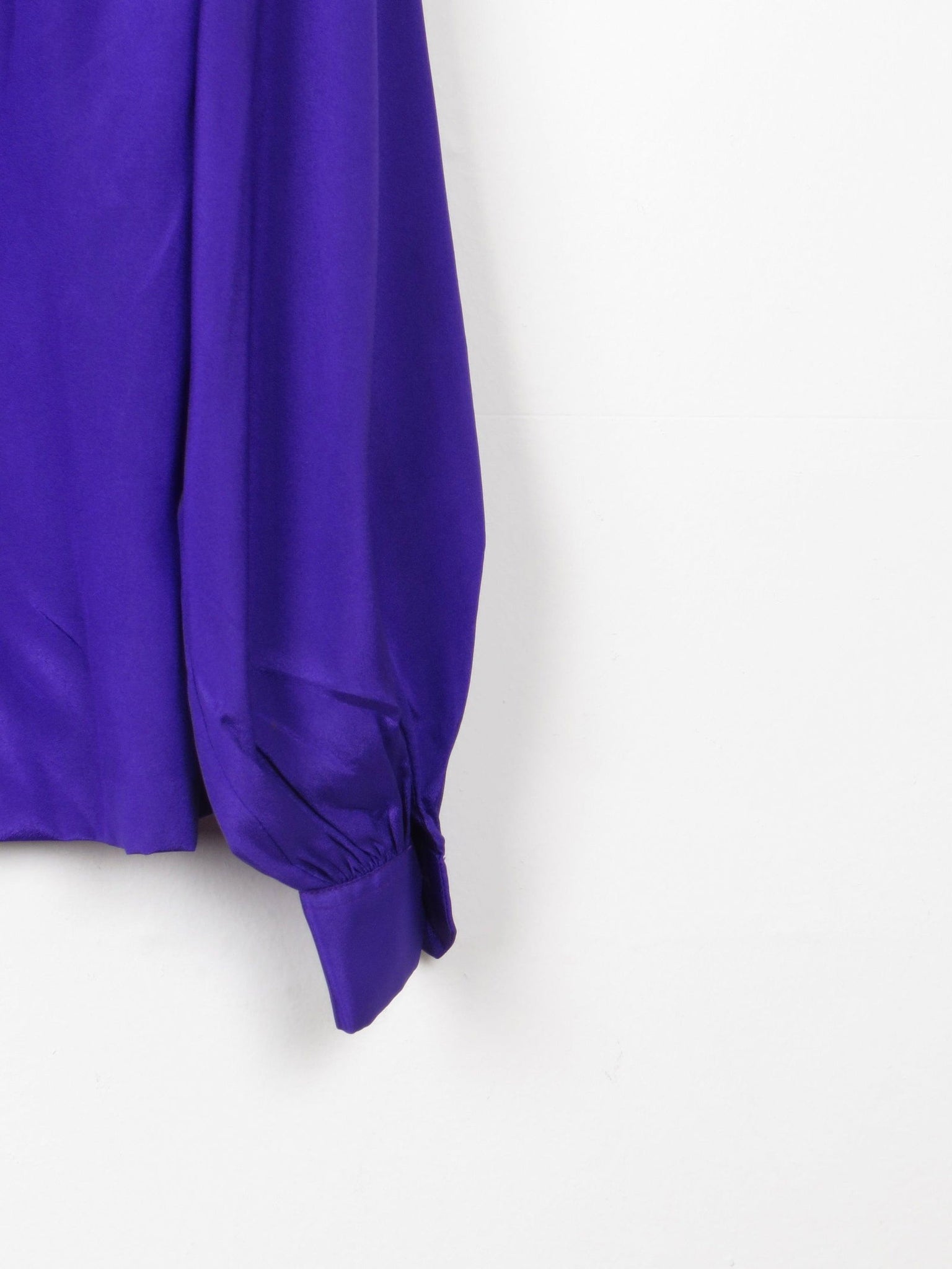 Women’s Vintage Liz Claiborne Purple Blouse M - The Harlequin