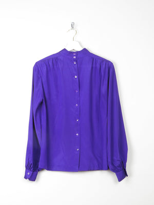 Women’s Vintage Liz Claiborne Purple Blouse M - The Harlequin