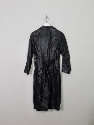 Women’s Vintage Long Leather Coat XS/S - The Harlequin
