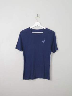 Women's Vintage Navy T-shirt S - The Harlequin