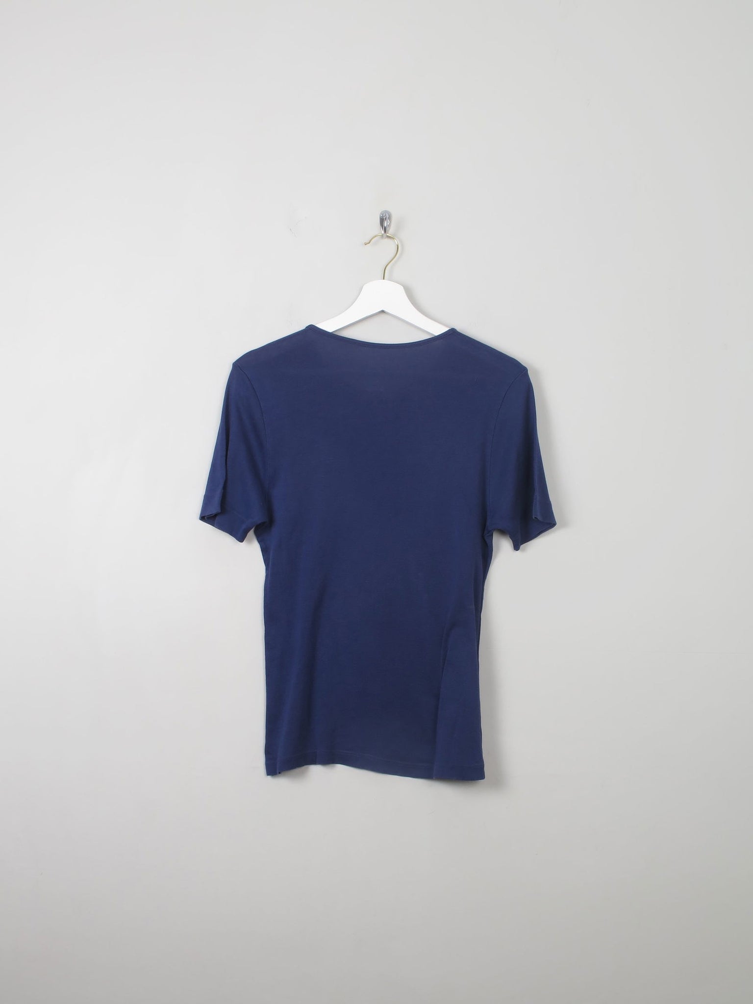 Women's Vintage Navy T-shirt S - The Harlequin