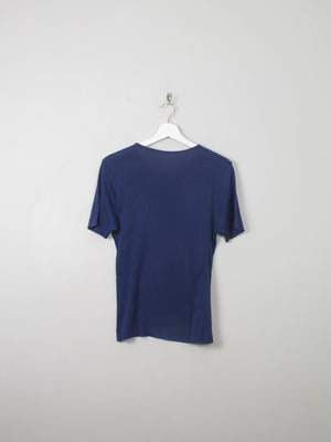 Women's Vintage Navy T-shirt S - The Harlequin