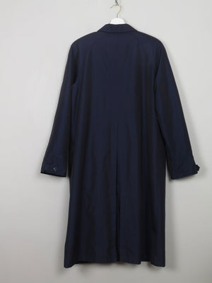 Women's Vintage Navy Two Tone Trench Coat S-L - The Harlequin