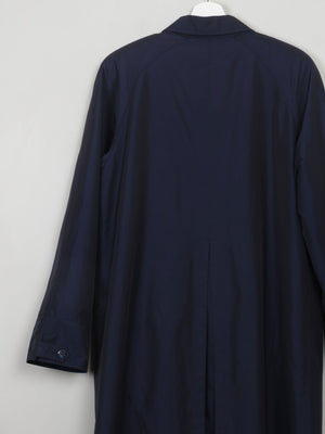 Women's Vintage Navy Two Tone Trench Coat S-L - The Harlequin