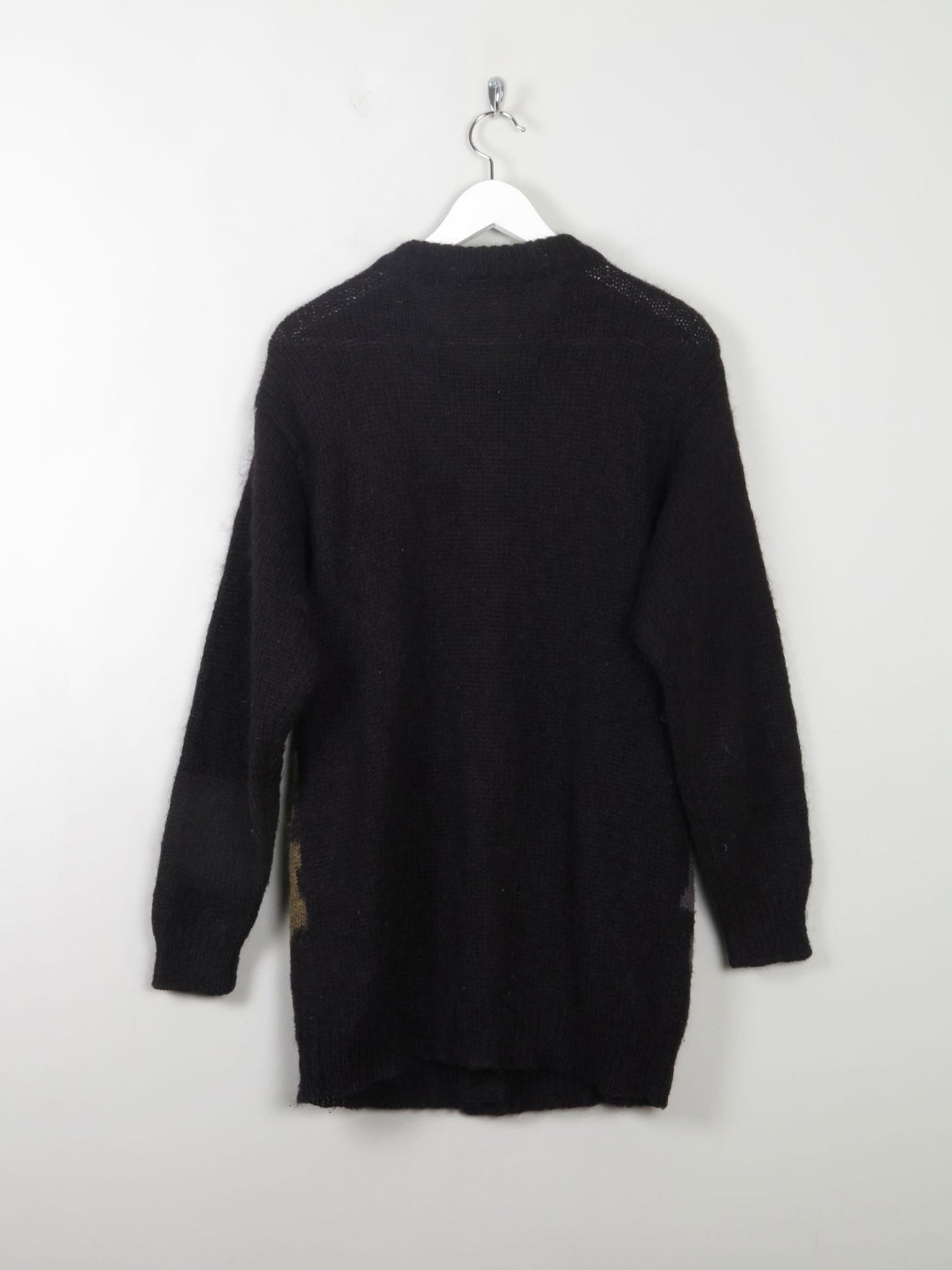 Women's Vintage Patterned Cardigan S/M - The Harlequin